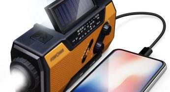 Obtenga advertencias de la NOAA e información actualizada con una radio meteorológica de emergencia