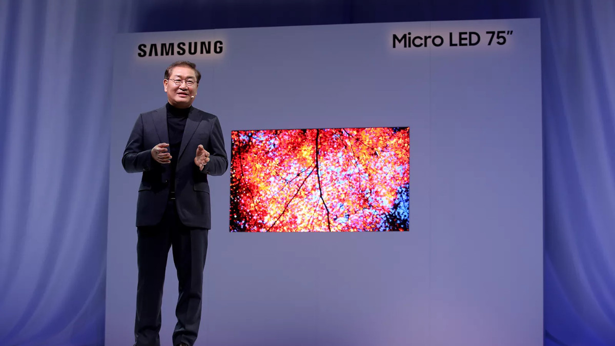 Televisor MicroLED Samsung