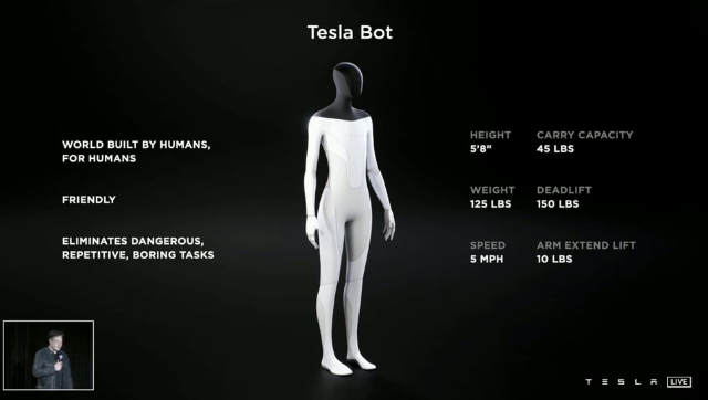 Tesla se prepara para presentar un robot completamente funcional de tamaño humano llamado 'Optimus' en septiembre de este año