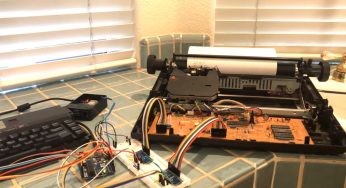 Raspberry Pi convierte la máquina de escribir en una terminal Linux funcional