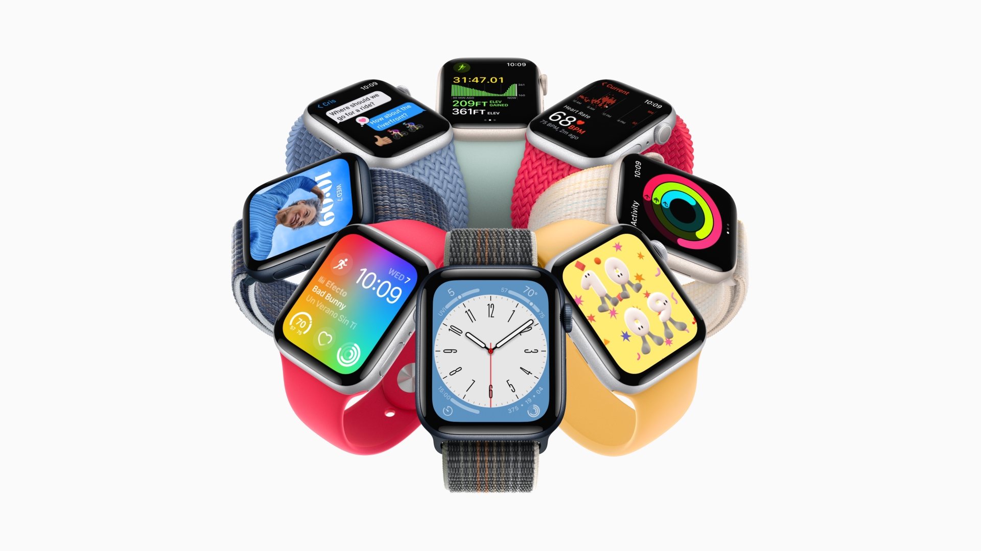 apple watch se 2022 héroe imagen de archivo