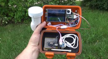 El tricorder portátil Raspberry Pi detecta satélites Starlink