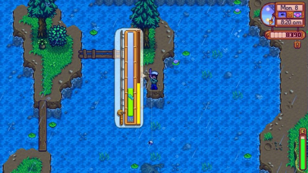 Cómo atrapar leucomas Stardew Valley