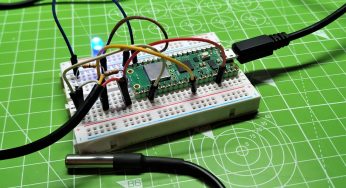 Cómo monitorear la temperatura con un Raspberry Pi Pico