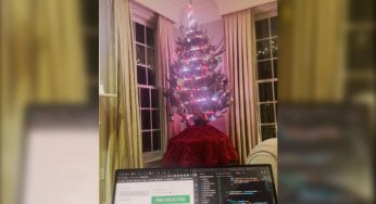 Raspberry Pi controla los efectos de luces navideñas con un servidor web personalizado
