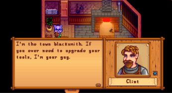 ¿Qué le gusta a Clint en Stardew Valley?